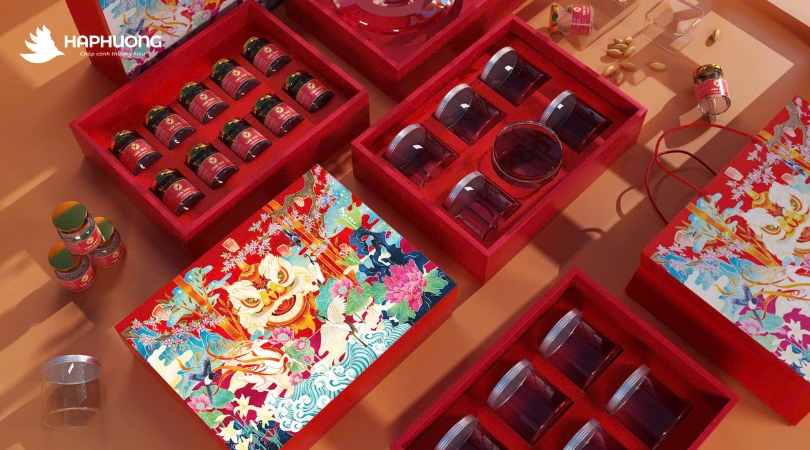 Dịch vụ in hộp quà tết