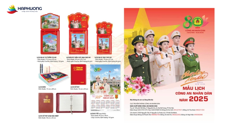 Dịch vụ in lịch độc quyền