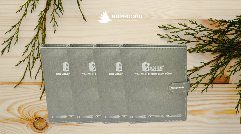 Dịch vụ in sổ da theo yêu cầu