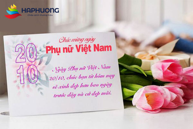 Top 55 mẫu Thiệp chúc mừng dịp 20-10 Ngày Phụ Nữ Việt Nam