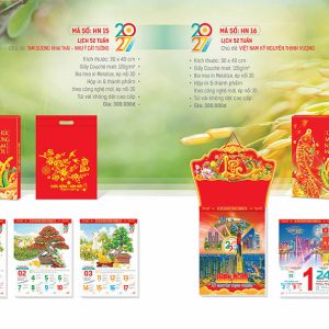 Nên Đặt In Lịch Bloc 52 Tuần Khi Nào?