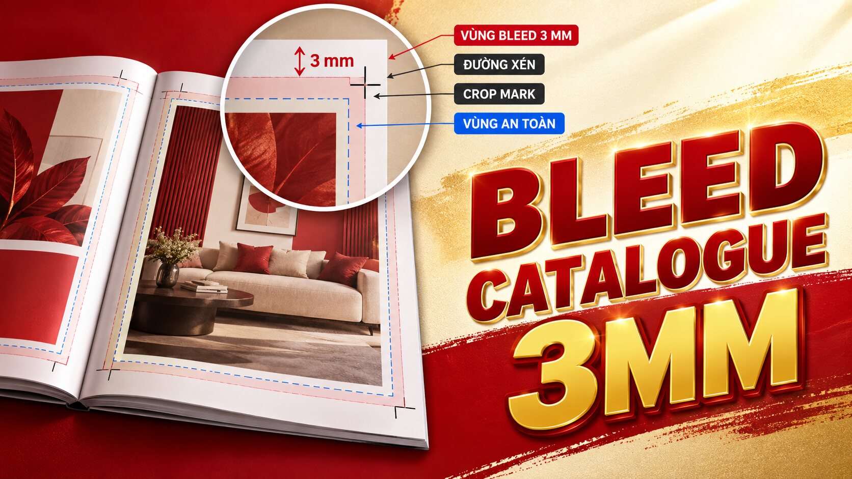 bleed catalogue bao nhiêu mm