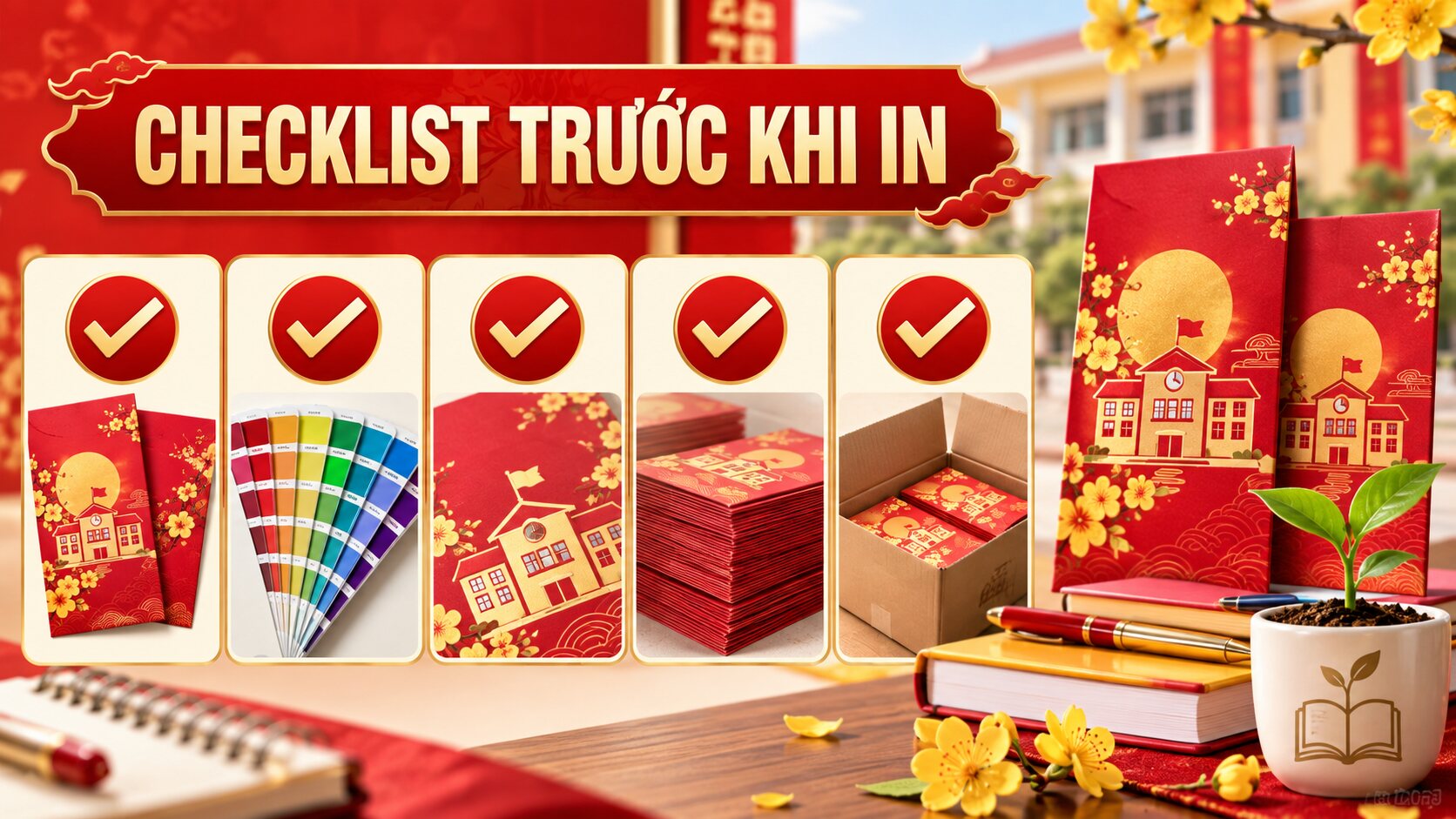 Checklist chọn catalogue mở phẳng layflat