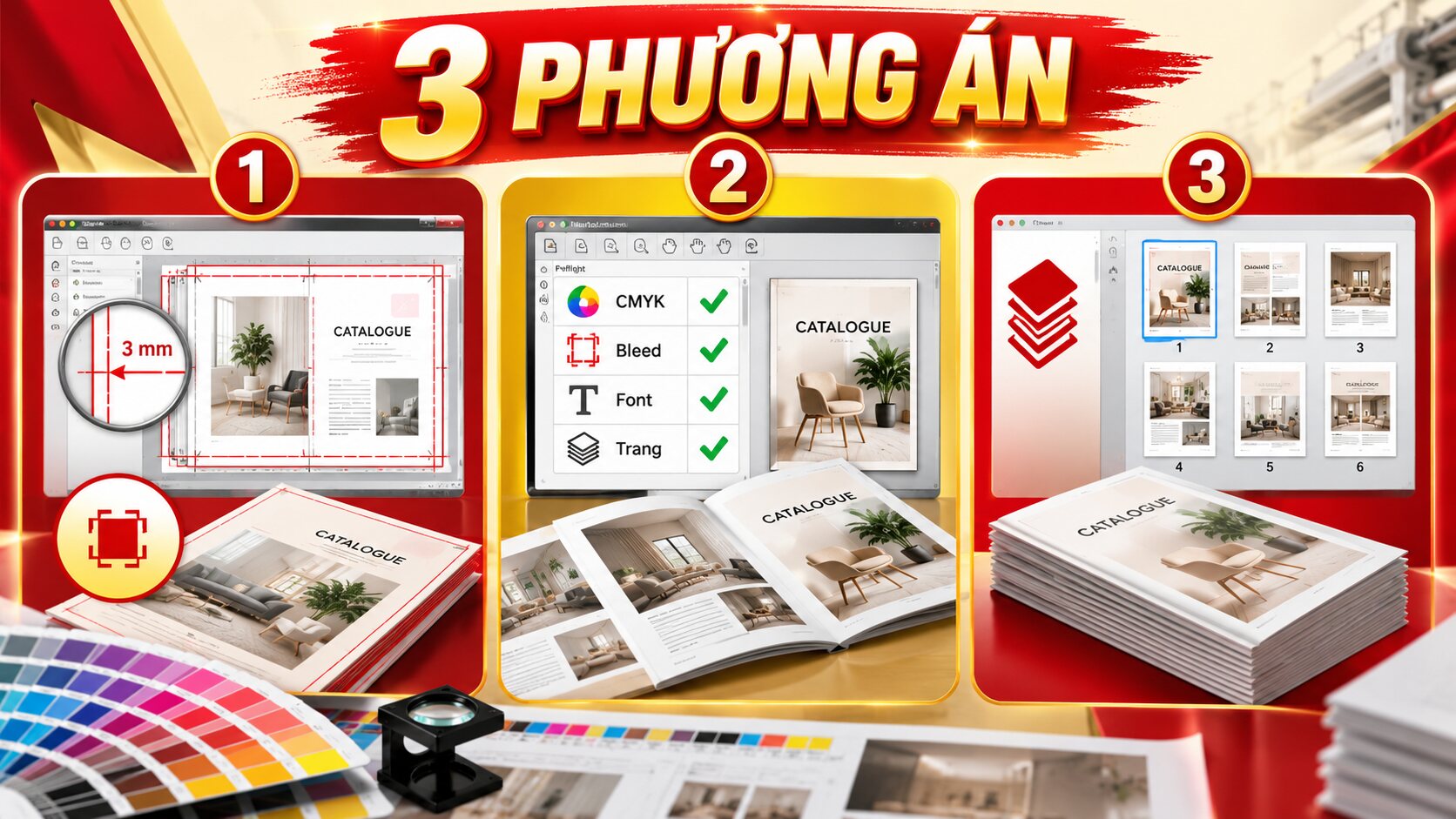 catalogue mở phẳng layflat