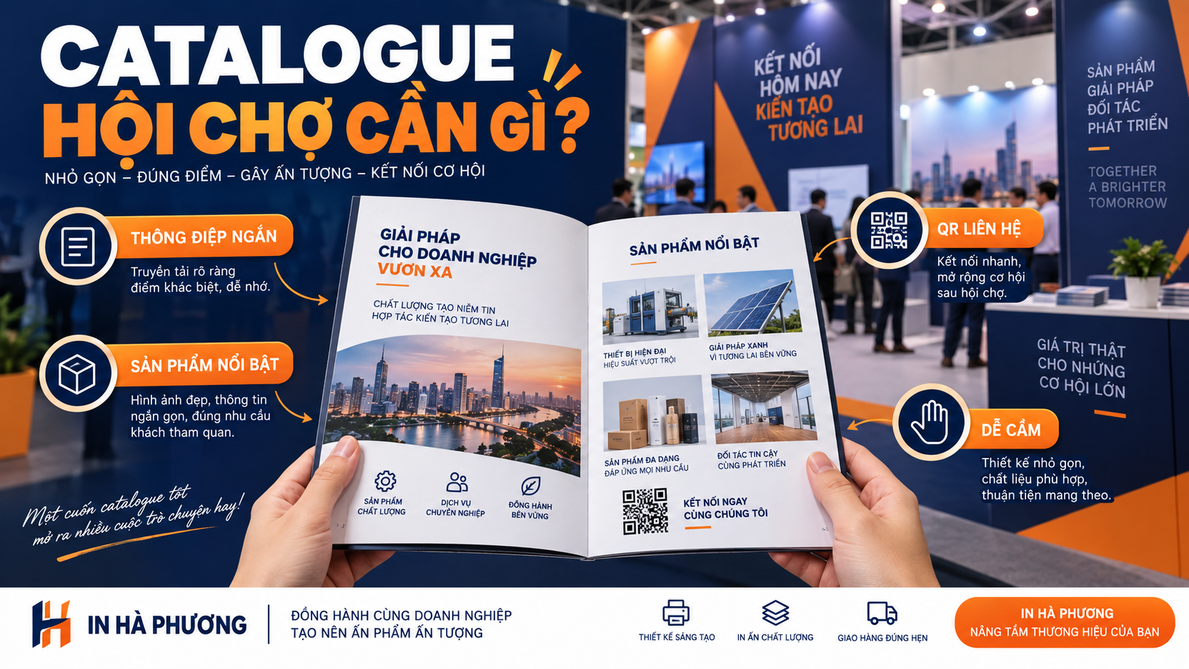 Cấu trúc catalogue dùng tại hội chợ