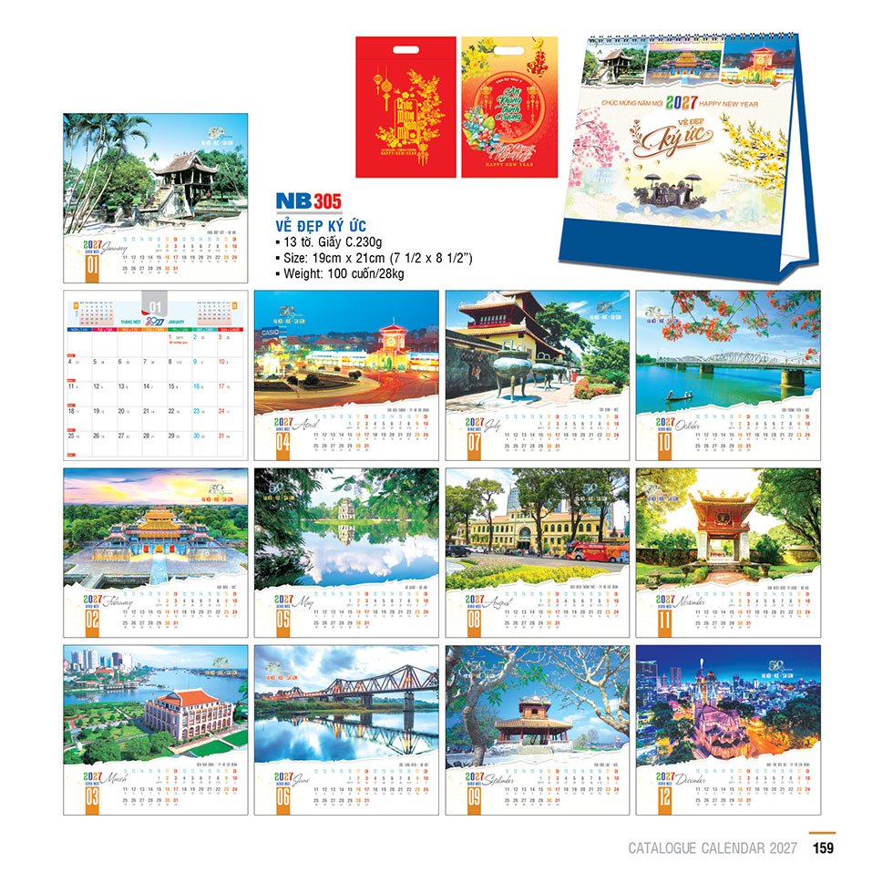 Vì Sao Nên Đặt In Lịch Bàn Tại Công Ty In Ấn Hà Phương?