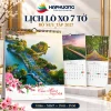 Ảnh đại diện 8 mẫu lịch lò xo 7 tờ 2027: NH46–NH47 và SV45–SV50: hành trình, linh vật, sống xanh tại Hà Phương