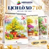 Ảnh đại diện 7 mẫu lịch lò xo 7 tờ 2027: MT29–MT35: bonsai, bình hoa và chúc xuân tại Hà Phương